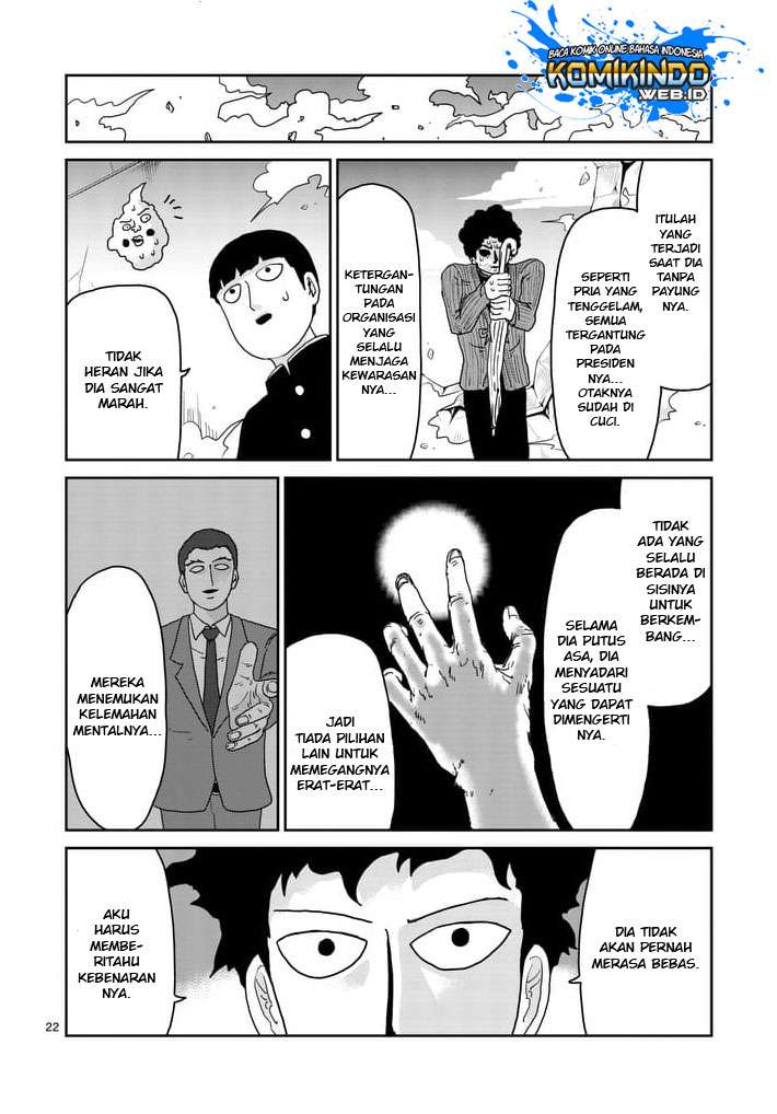 Mob Psycho 100 chapter 89 halaman 23