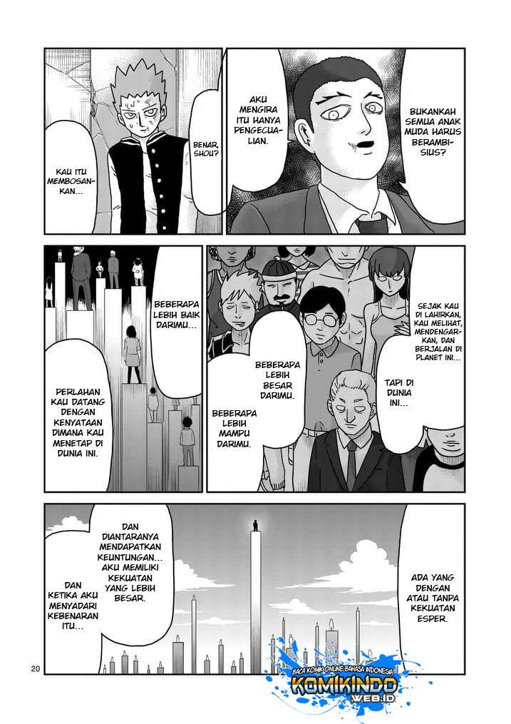 Mob Psycho 100 chapter 90 halaman 22