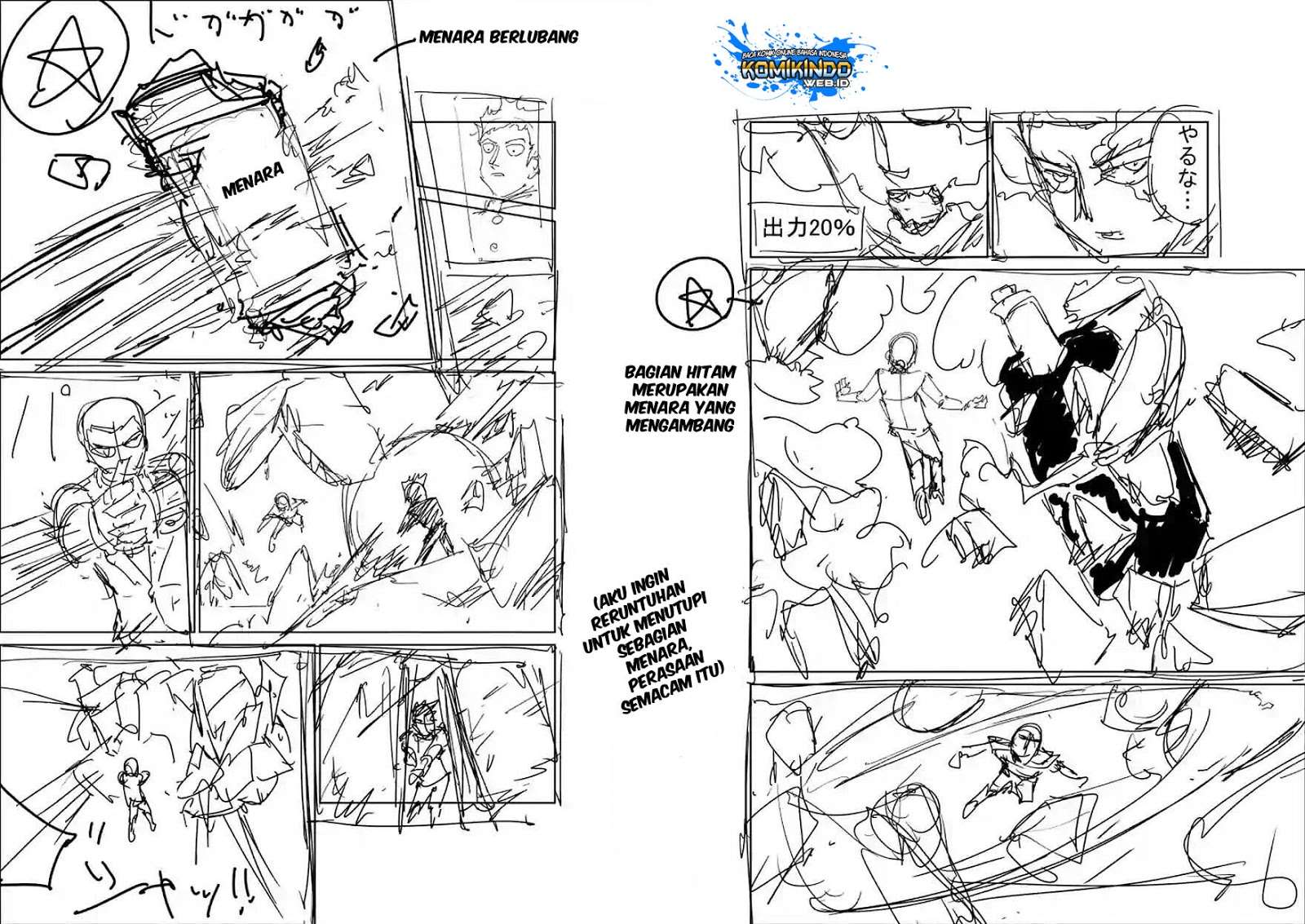 Mob Psycho 100 chapter 90 halaman 79