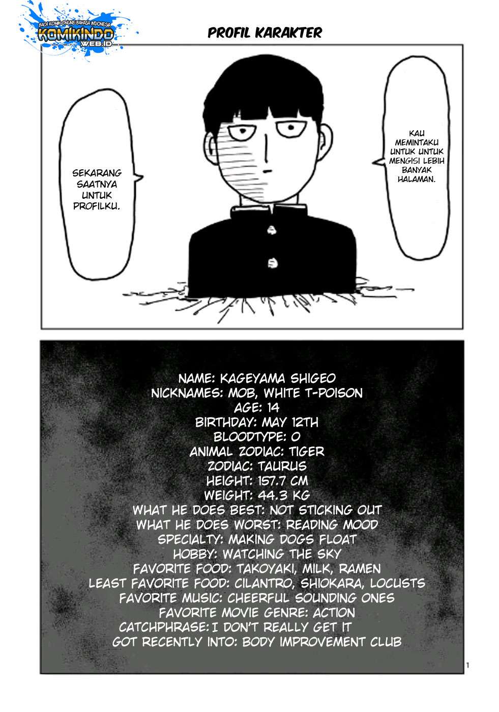 Mob Psycho 100 chapter 90 halaman 150