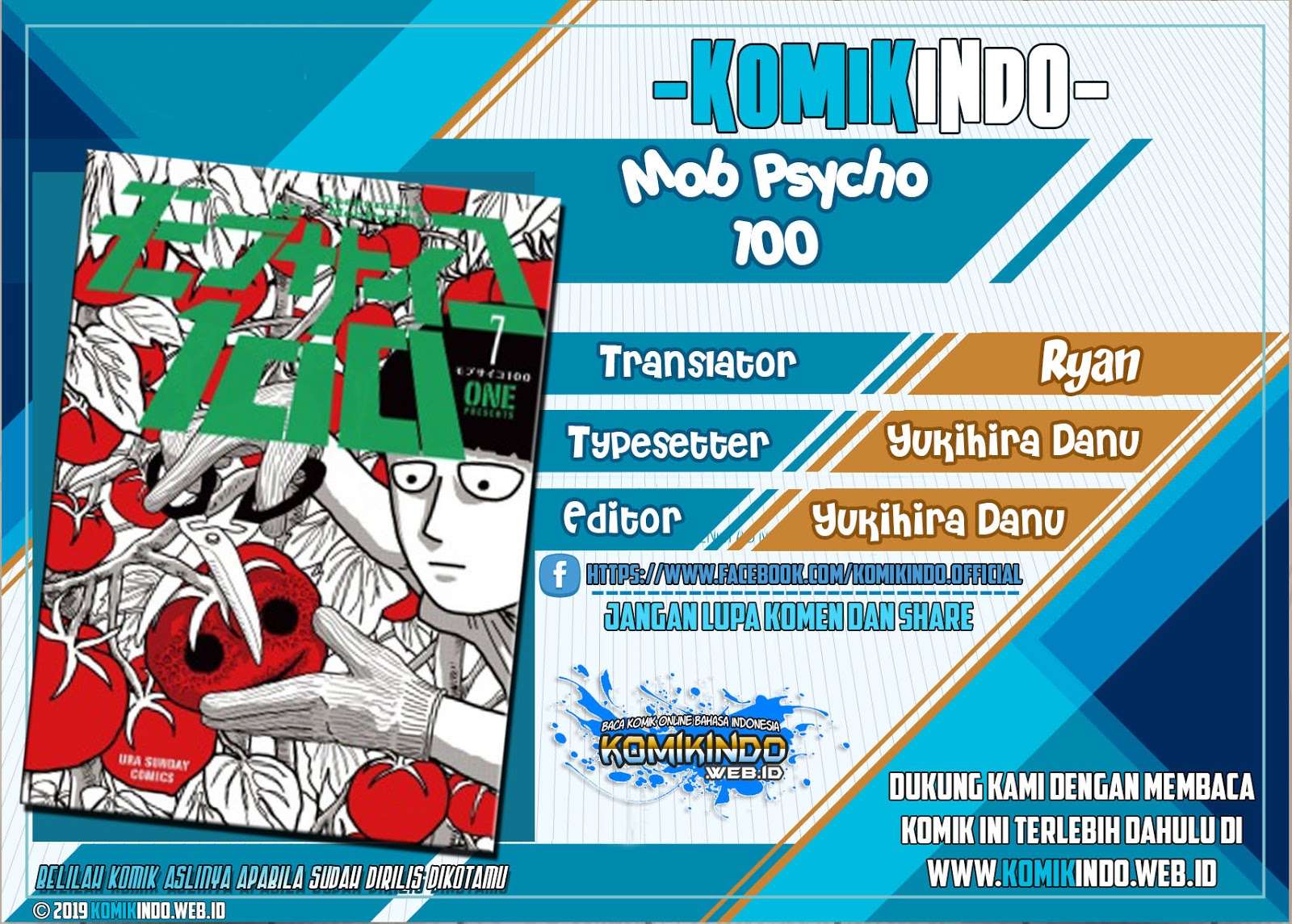 Mob Psycho 100 chapter 92.2 halaman 1