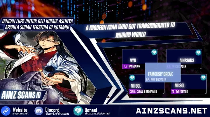 Modern Man Who Fall Into Murim chapter 131 halaman 1