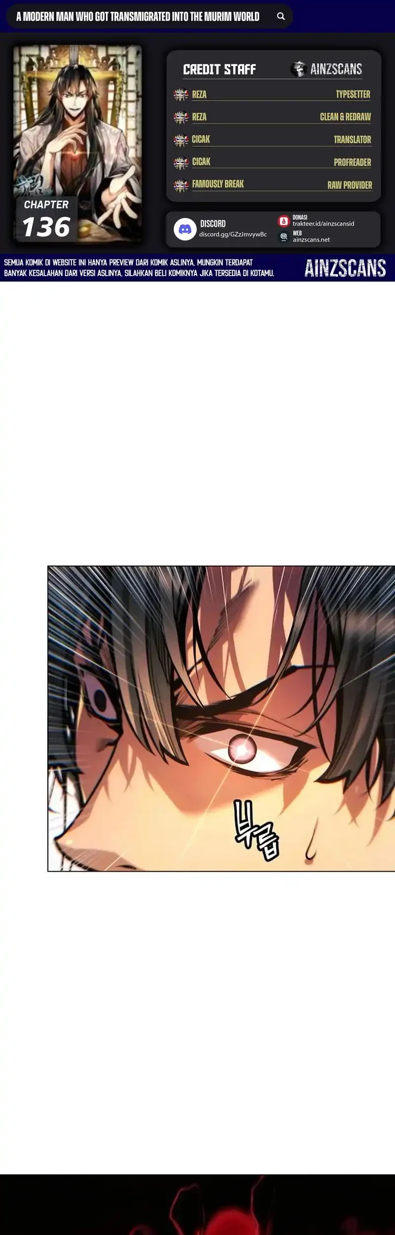 Modern Man Who Fall Into Murim chapter 136 halaman 1