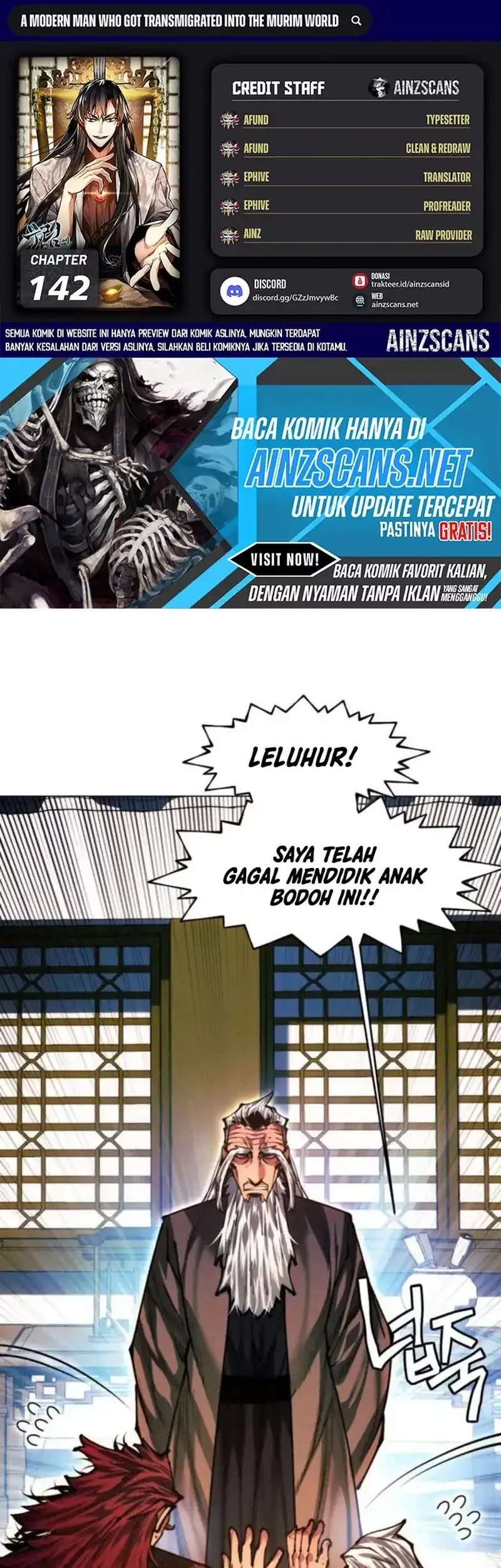 Modern Man Who Fall Into Murim chapter 142 halaman 1