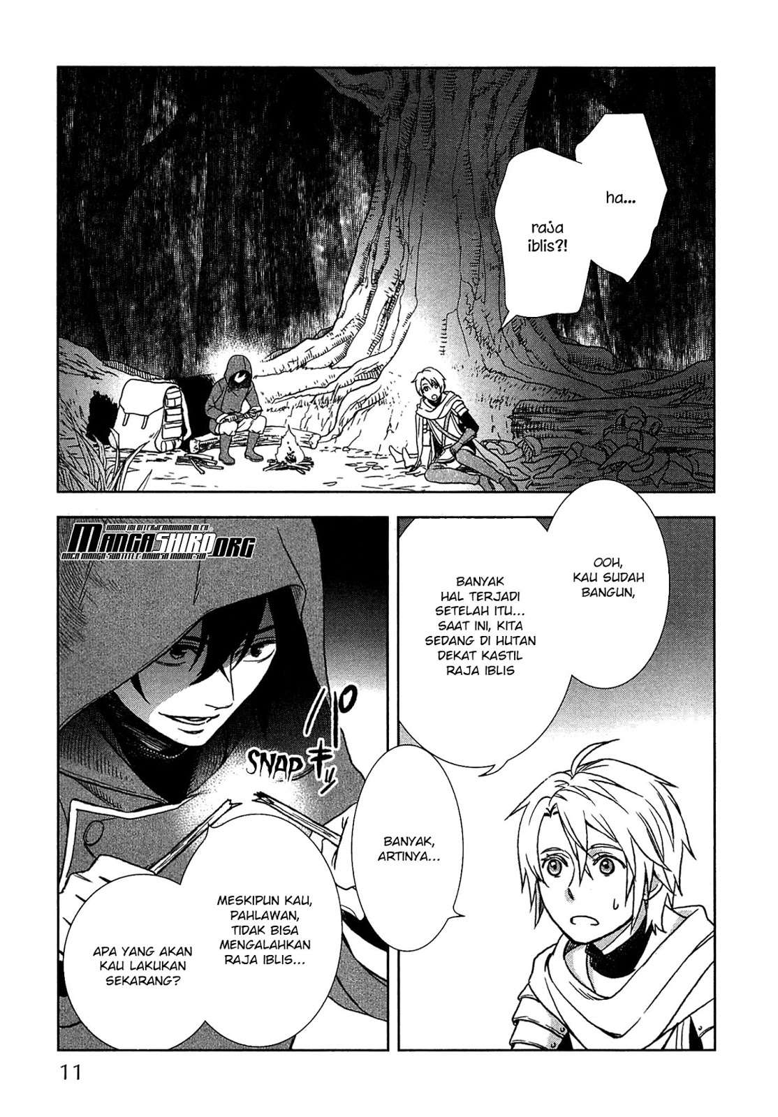 Monogatari no Naka no Hito Bab 10 halaman 17