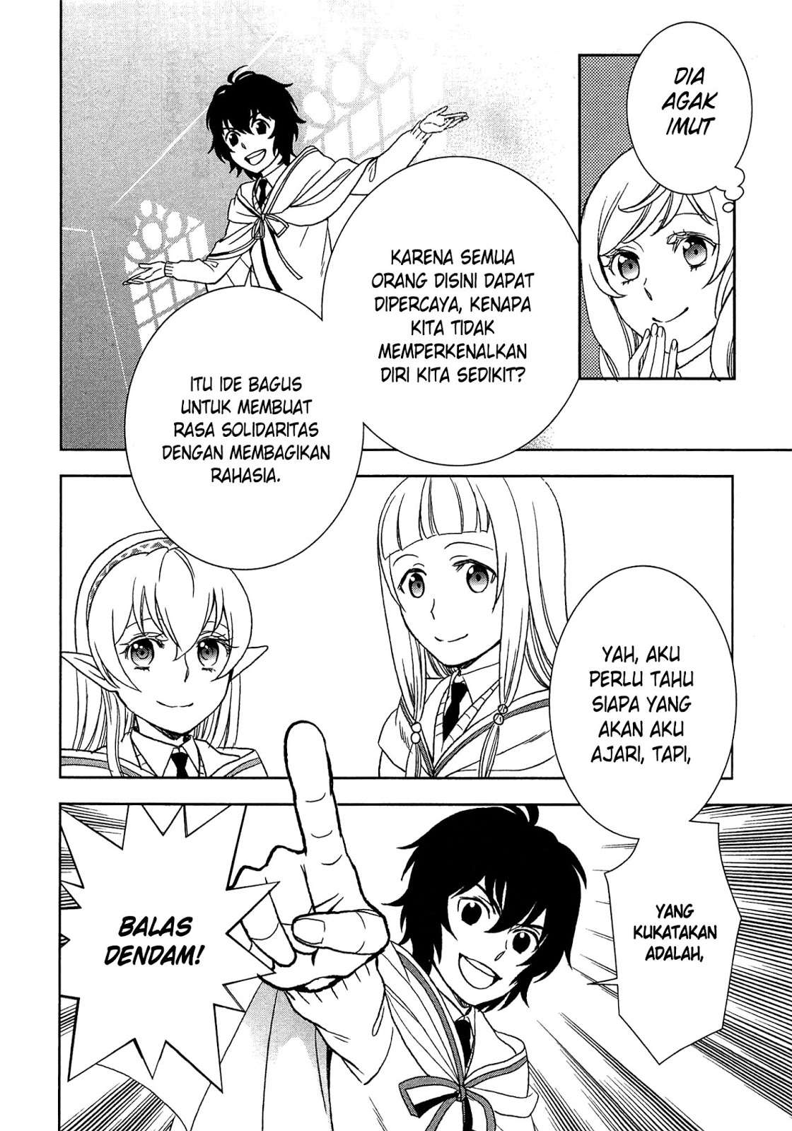 Monogatari no Naka no Hito Bab 12 halaman 28