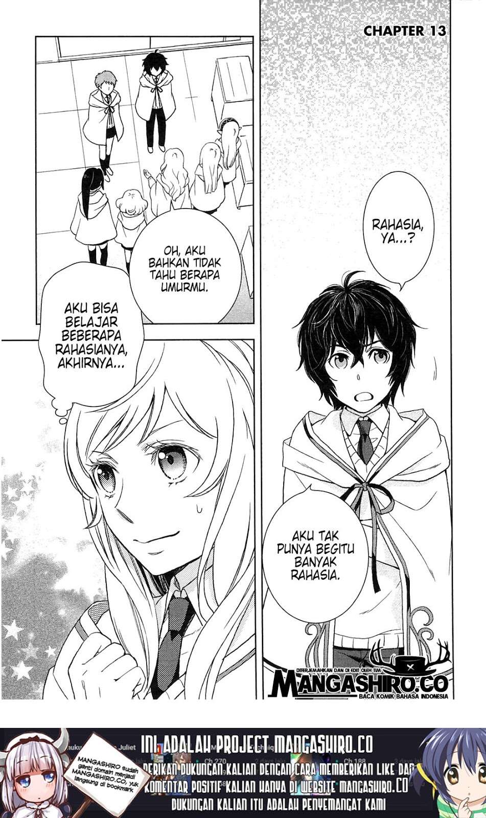 Monogatari no Naka no Hito chapter 13 halaman 2