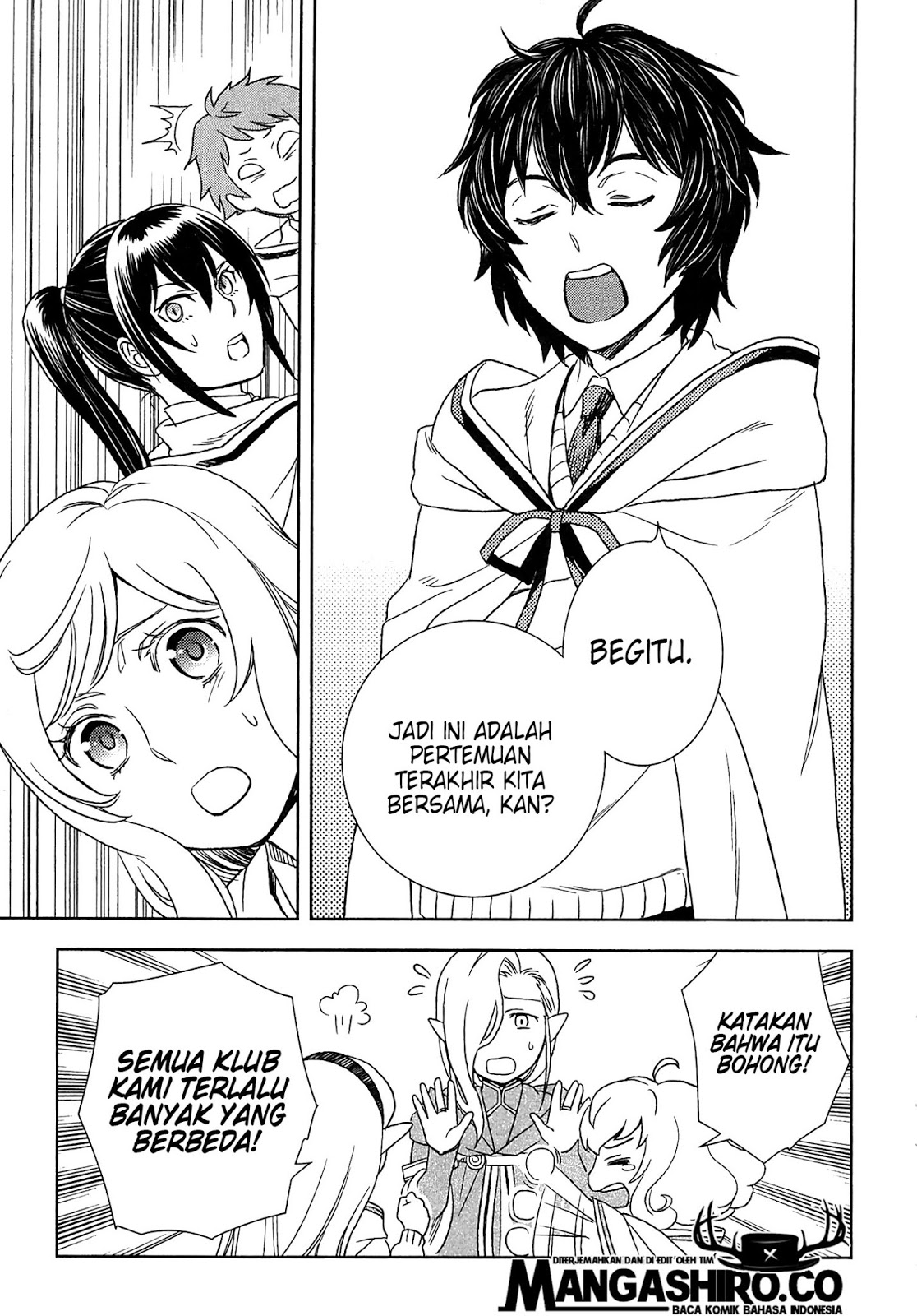 Monogatari no Naka no Hito chapter 14 halaman 11