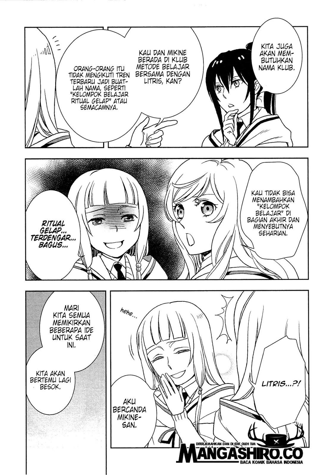 Monogatari no Naka no Hito chapter 14 halaman 17