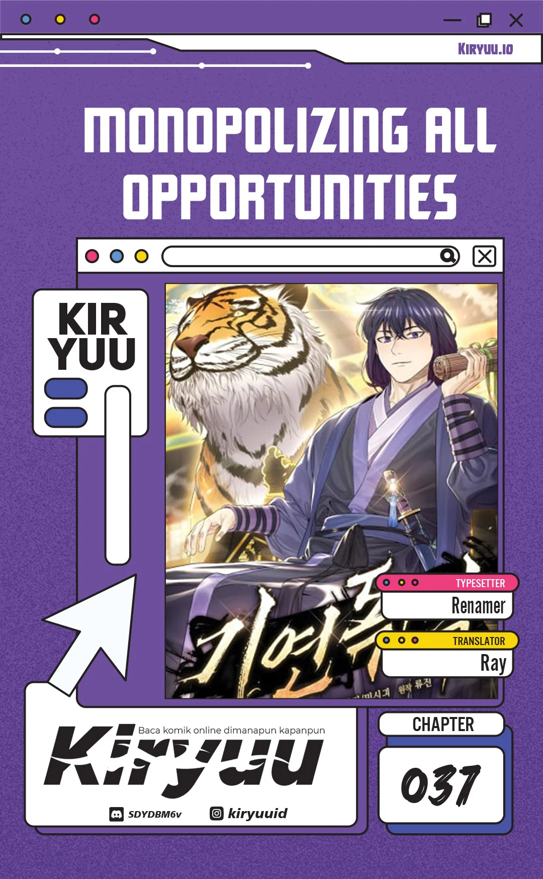 Monopolizing All Opportunities Bab 37 halaman 1
