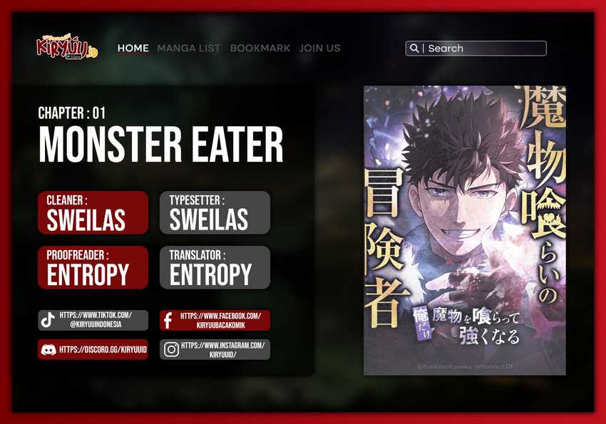 Monster Eater Adventurer Bab 01 halaman 1