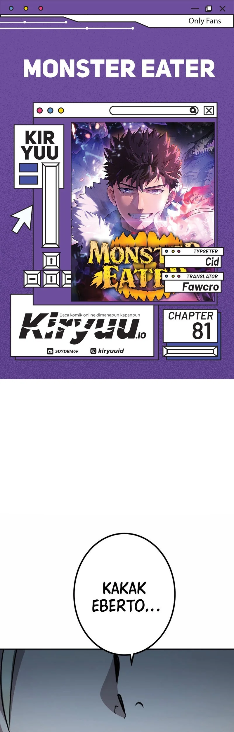 Monster Eater Adventurer Bab 81 halaman 1