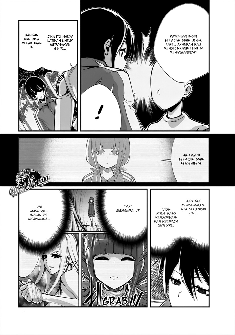 Monster no Goshujin-sama Bab 13 halaman 5