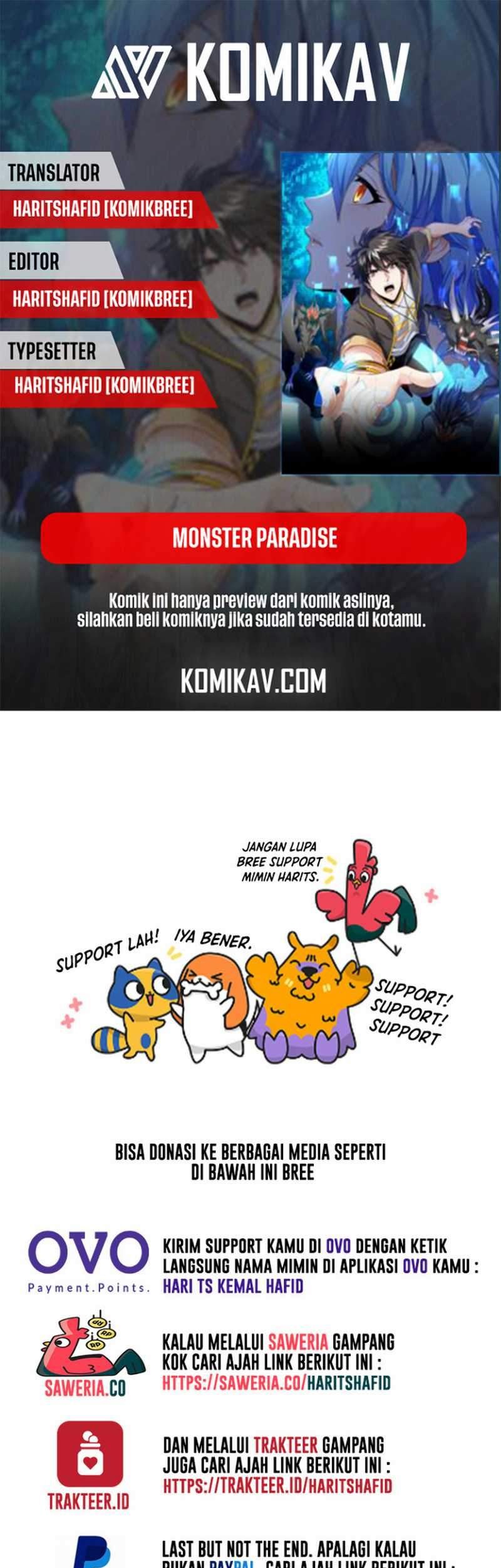 Monster Paradise chapter 00.1 halaman 1