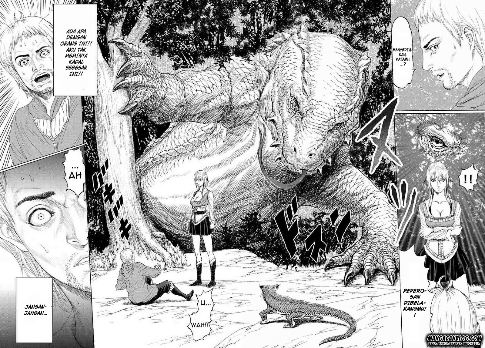 Monster x Monster chapter 04 halaman 22