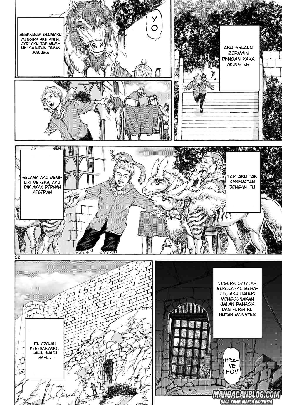 Monster x Monster chapter 09 halaman 22