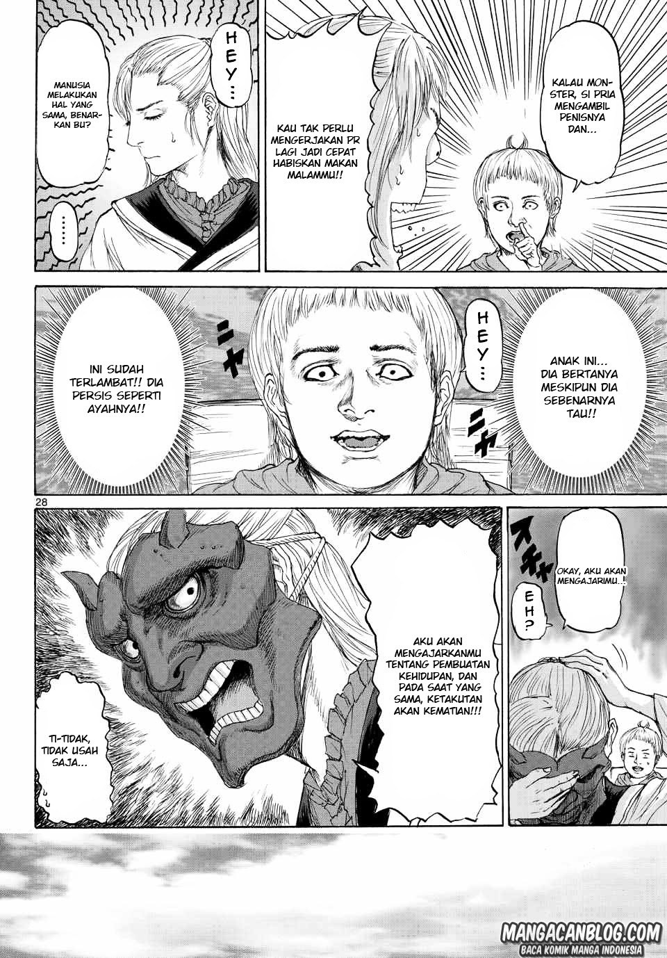 Monster x Monster chapter 09 halaman 28