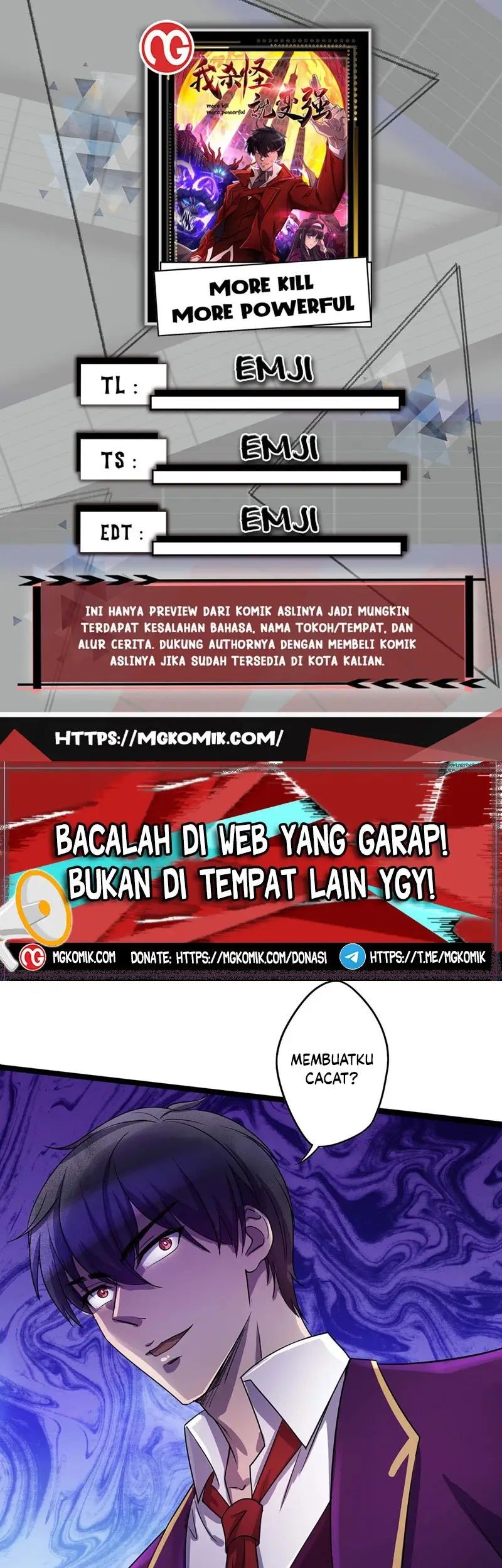 More Kill More Powerful chapter 08 halaman 1
