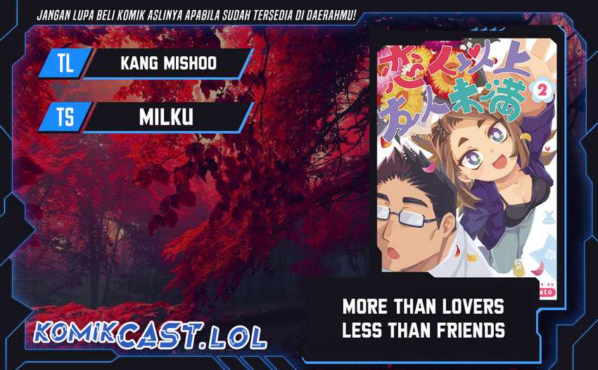 More Than Lovers Less Than Friends Bab 21 halaman 1