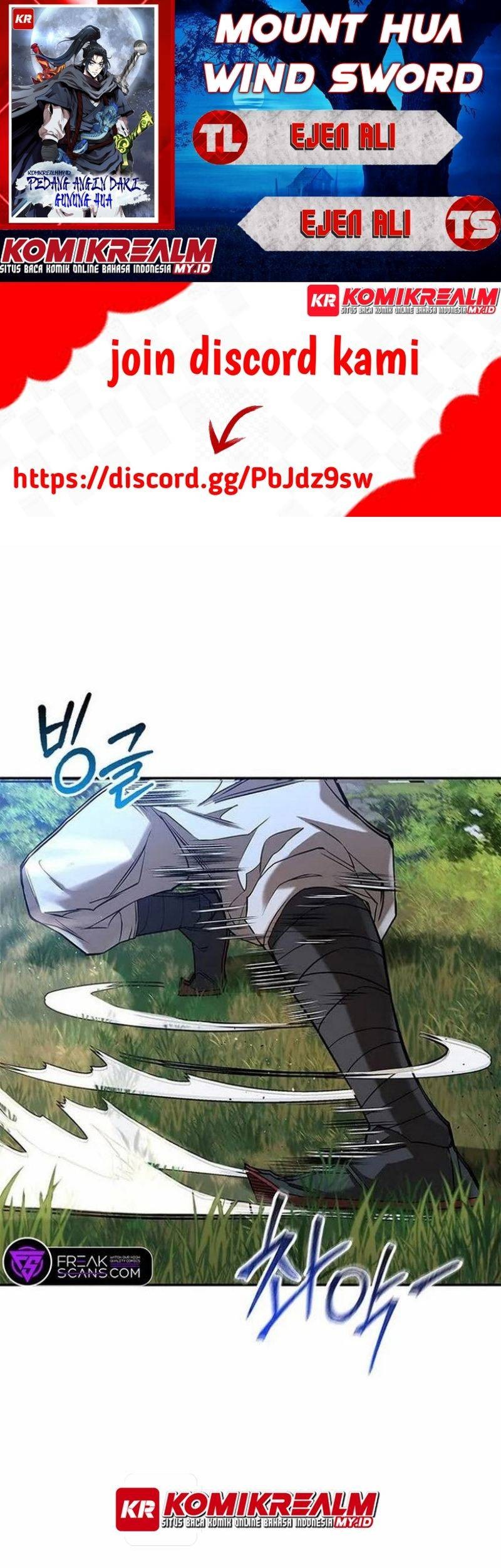 Mount Hua Wind Sword chapter 14 halaman 1