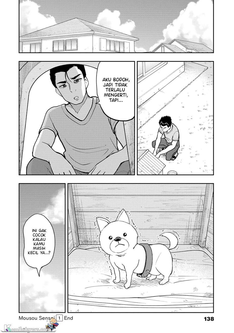Mousou Sensei chapter 14 halaman 9