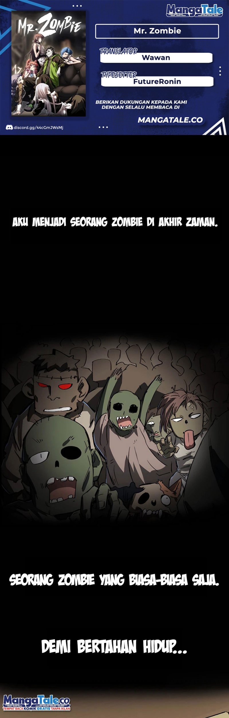 Mr. Zombie Bab 00.1 halaman 1