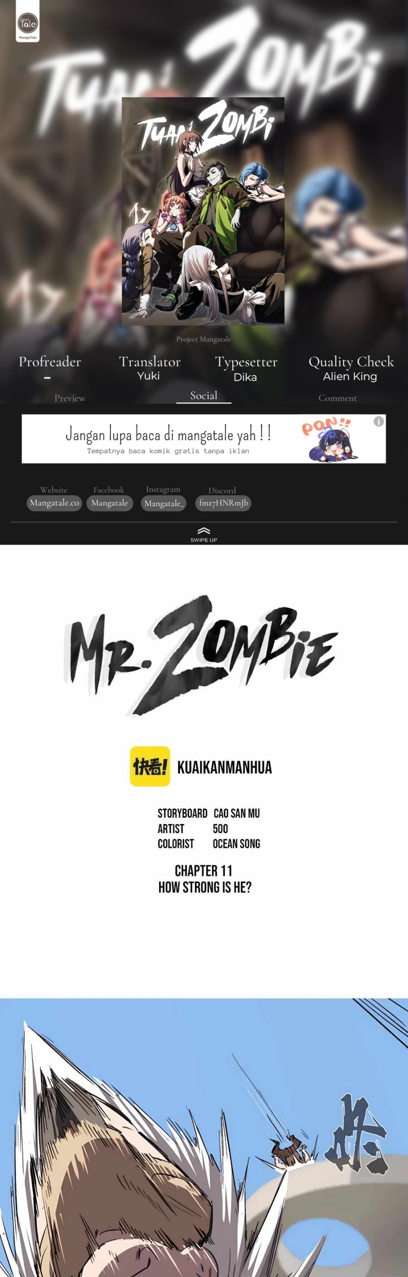Mr. Zombie Bab 11 halaman 1