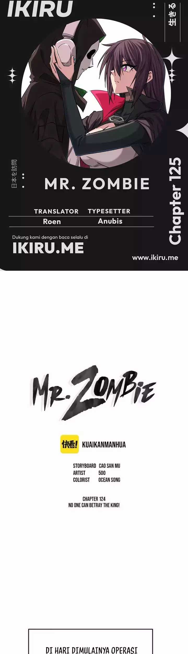 Mr. Zombie Bab 124 halaman 1