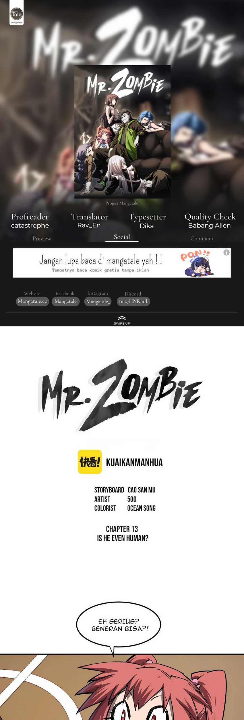 Mr. Zombie Bab 13 halaman 2