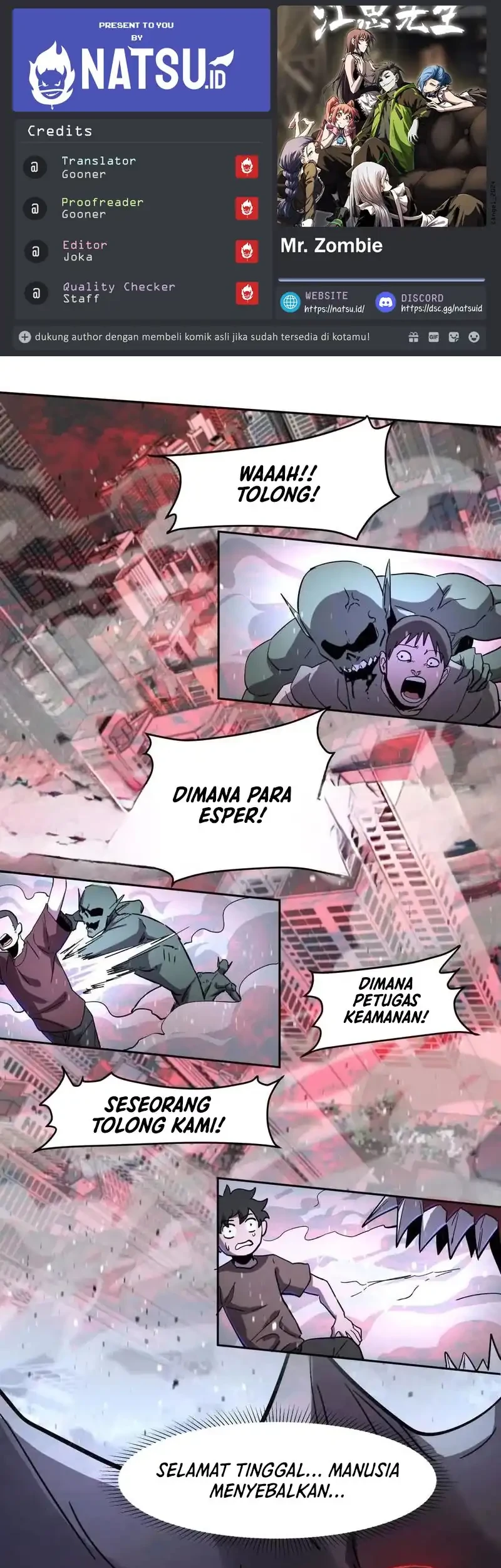 Mr. Zombie Bab 145 halaman 1