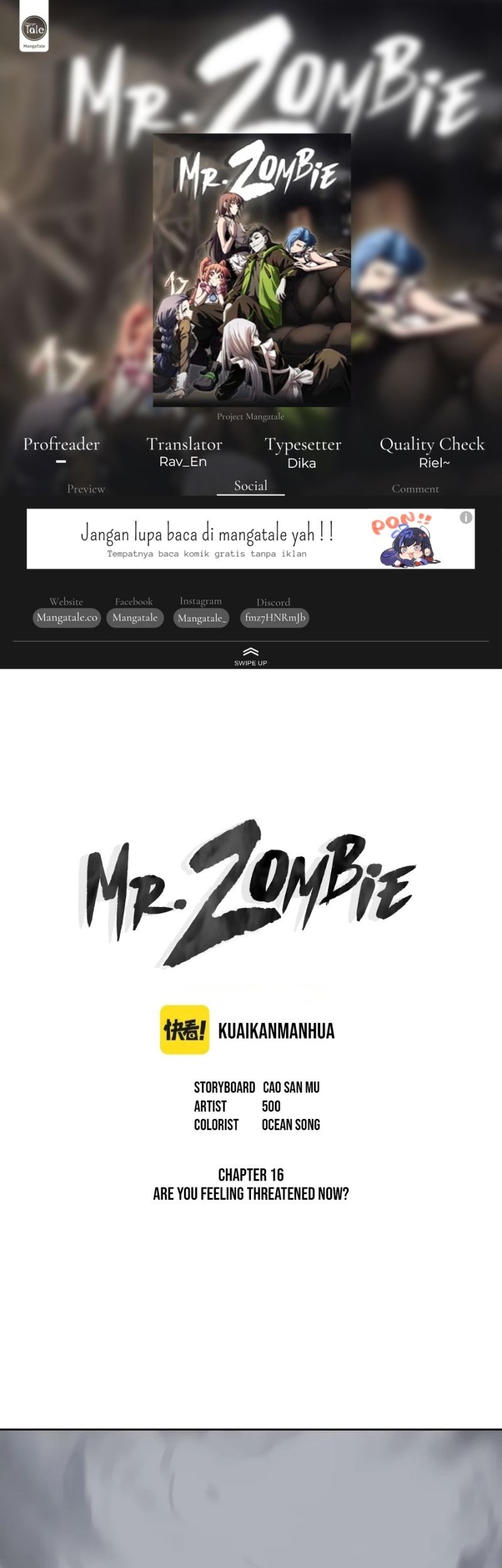 Mr. Zombie Bab 16 halaman 1