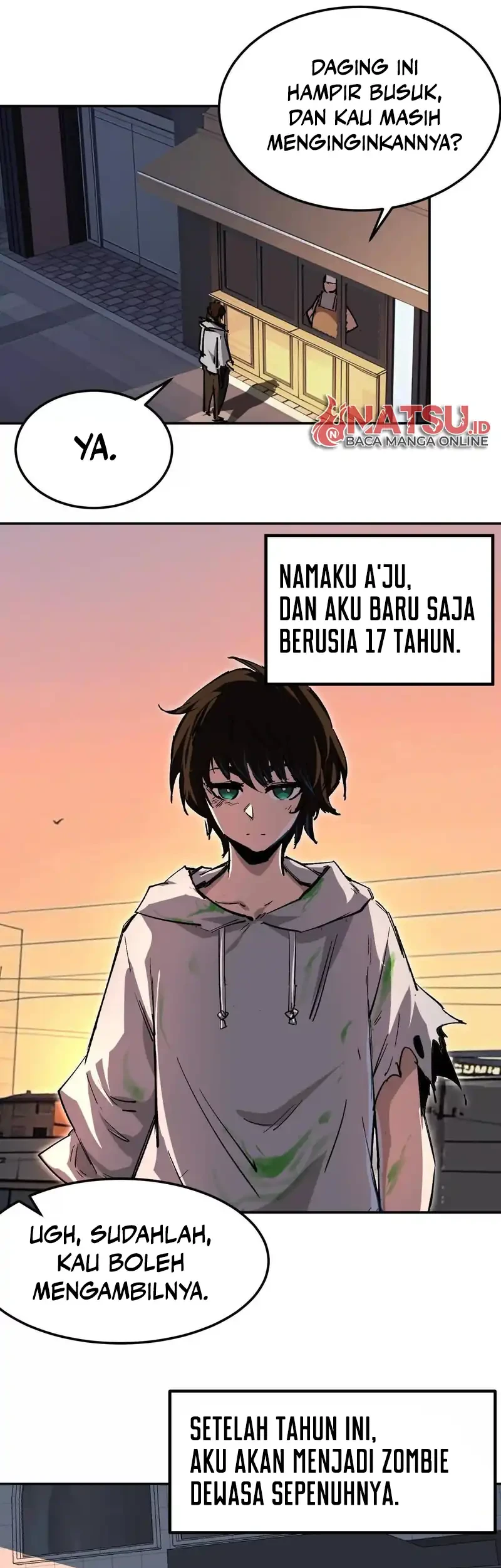 Mr. Zombie chapter 168.1 halaman 42