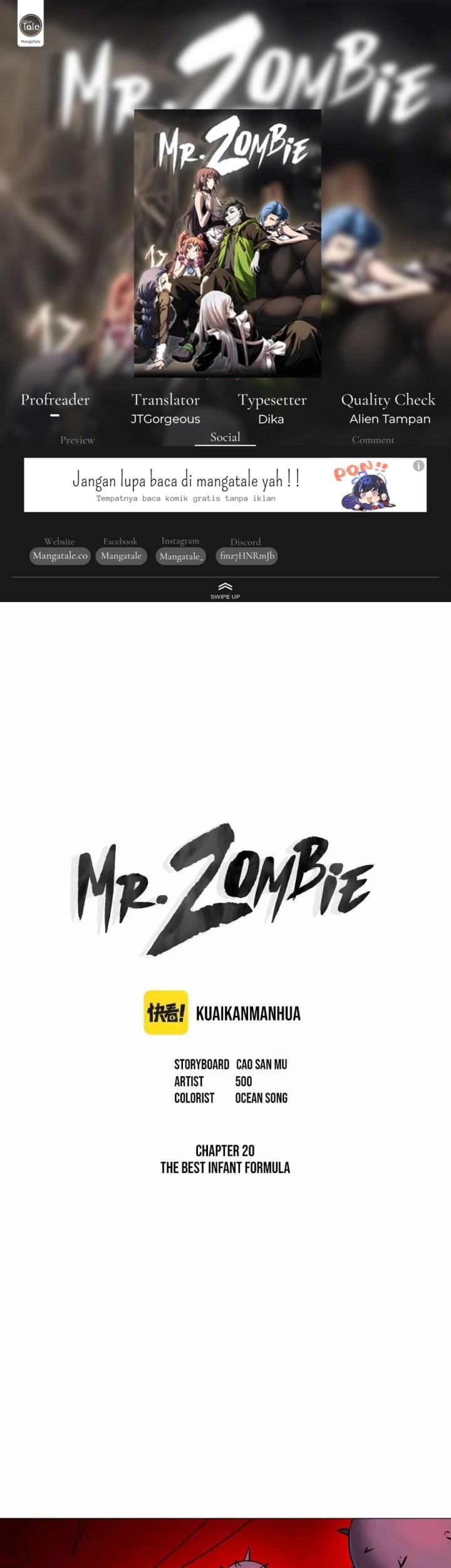 Mr. Zombie Bab 20 halaman 1