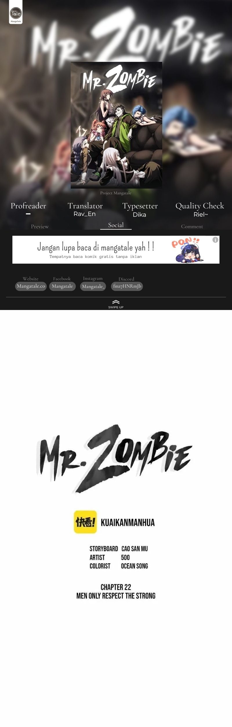 Mr. Zombie Bab 22 halaman 1