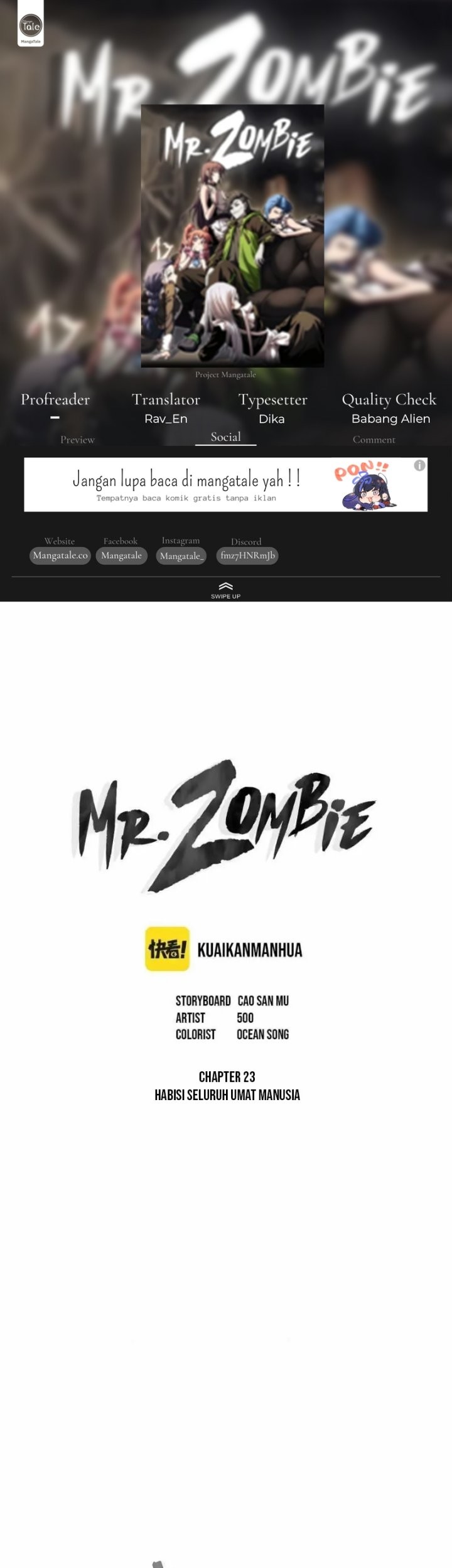 Mr. Zombie Bab 23 halaman 1