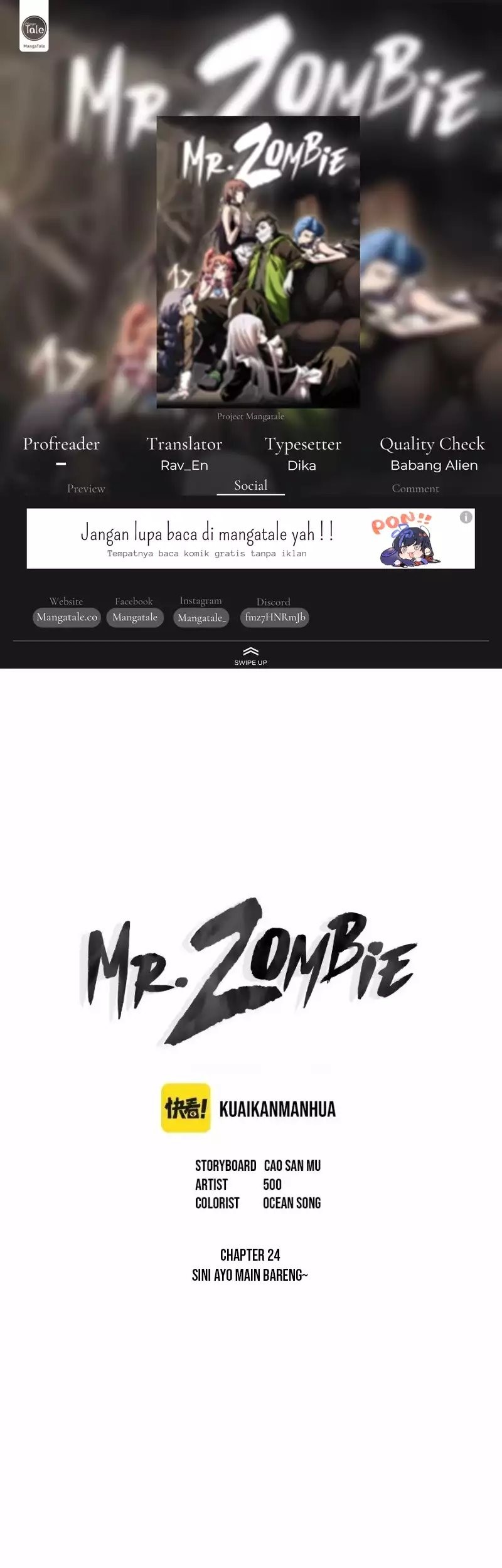 Mr. Zombie Bab 24 halaman 1