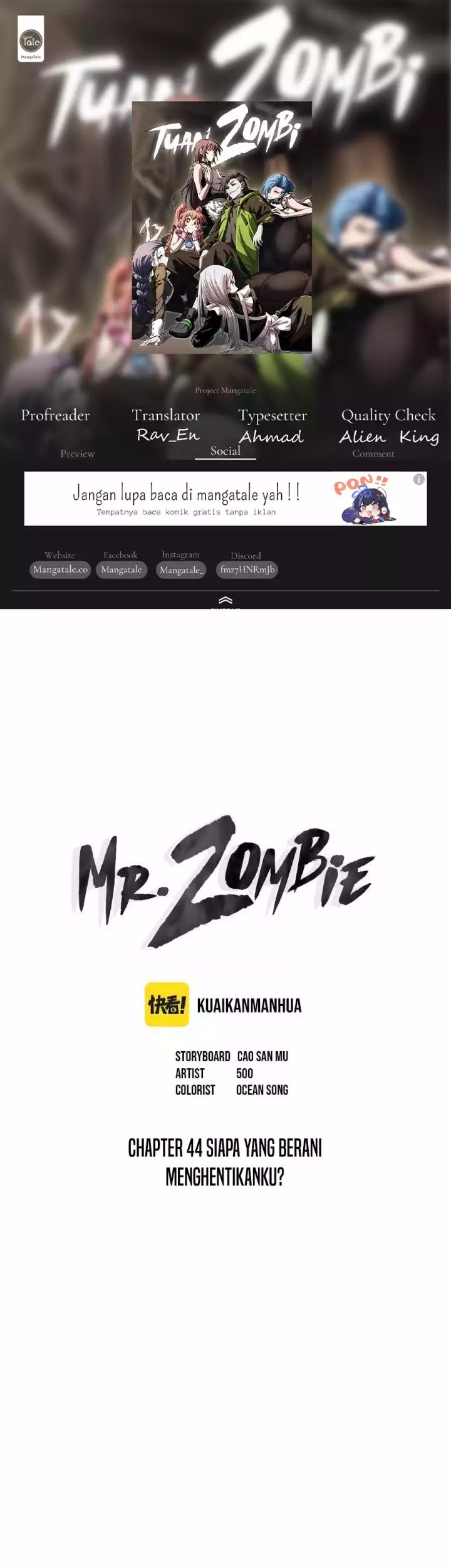 Mr. Zombie Bab 44 halaman 1