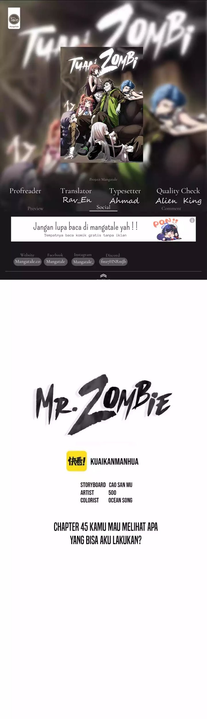 Mr. Zombie Bab 45 halaman 1