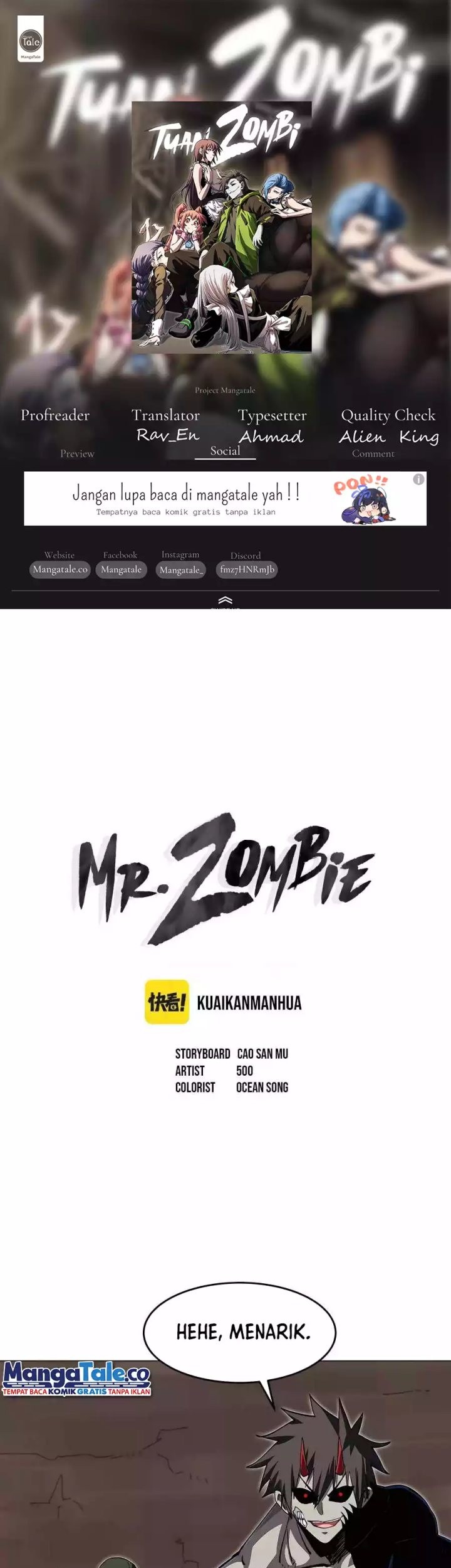 Mr. Zombie Bab 50 halaman 1