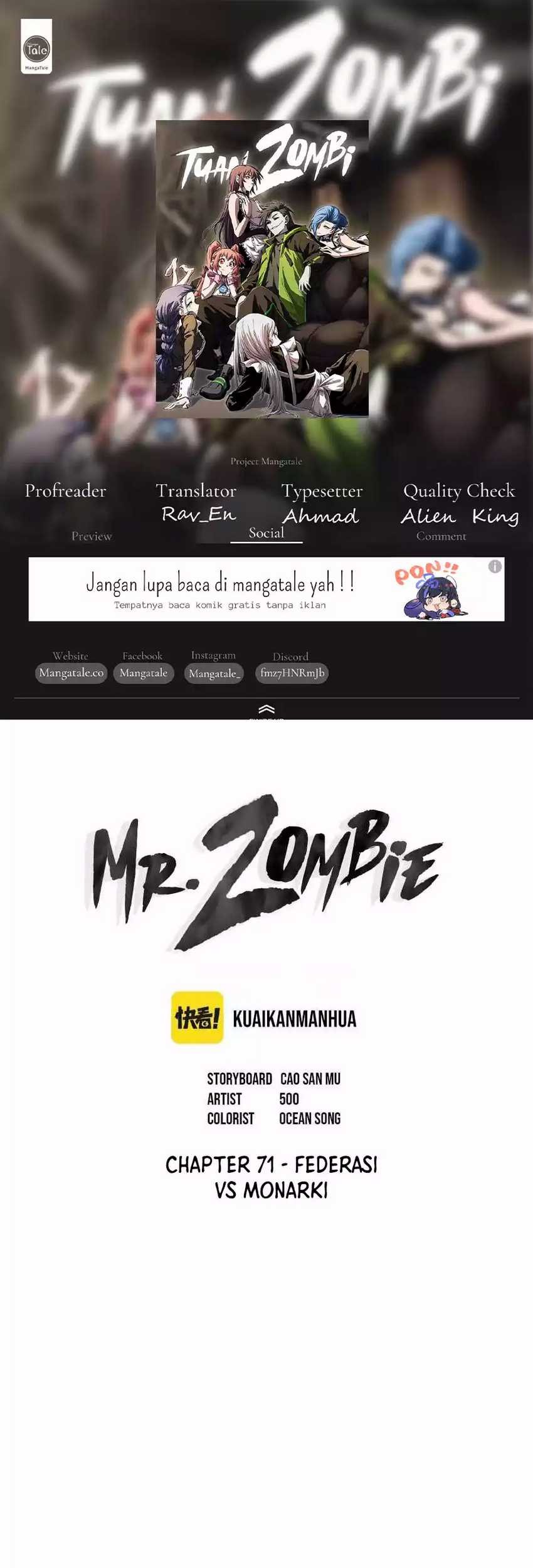 Mr. Zombie Bab 71 halaman 1