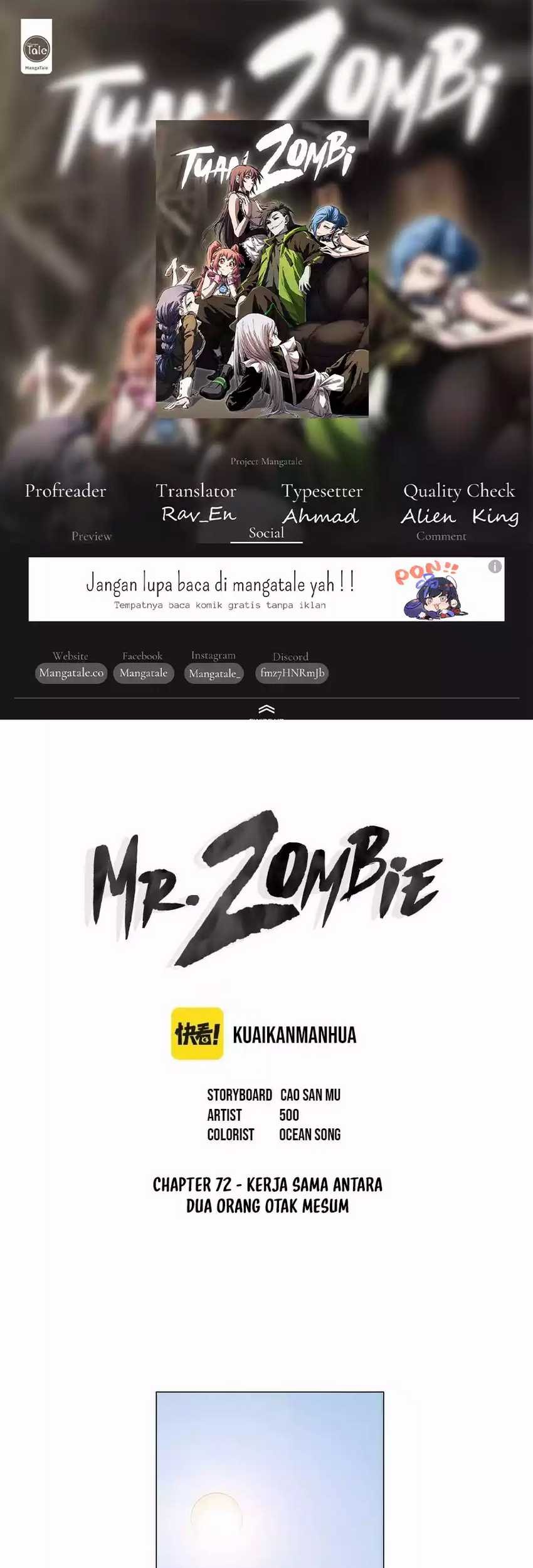 Mr. Zombie Bab 72 halaman 1