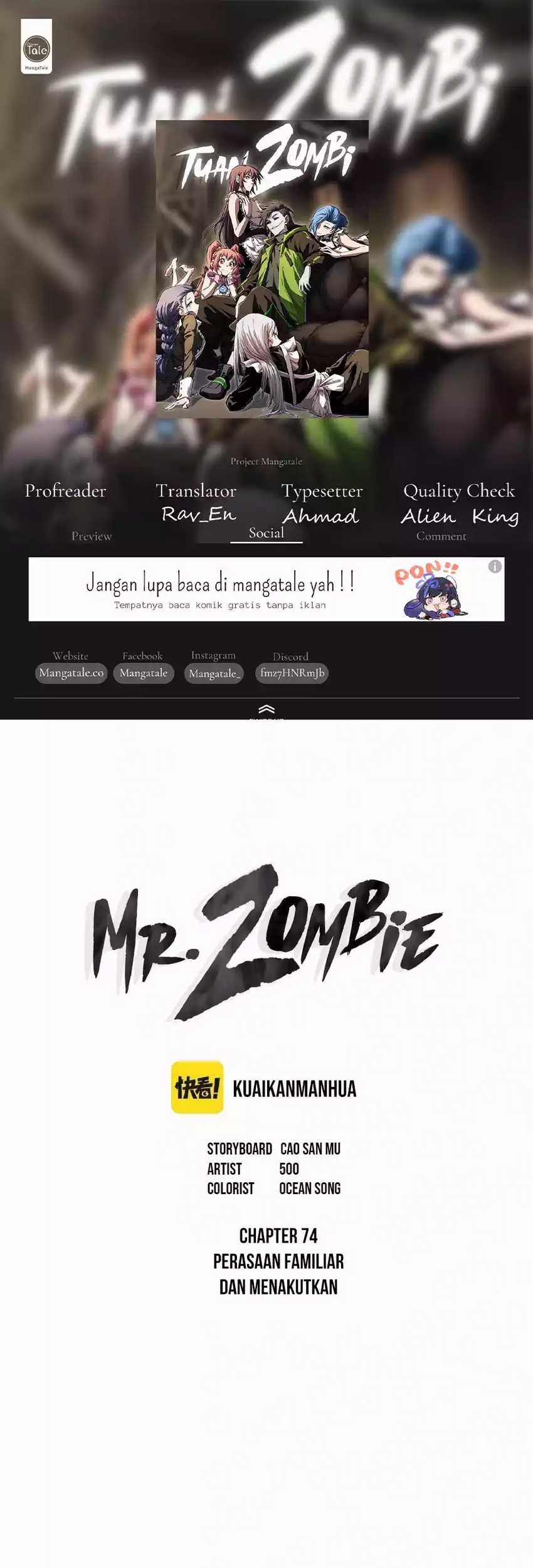 Mr. Zombie Bab 74 halaman 1