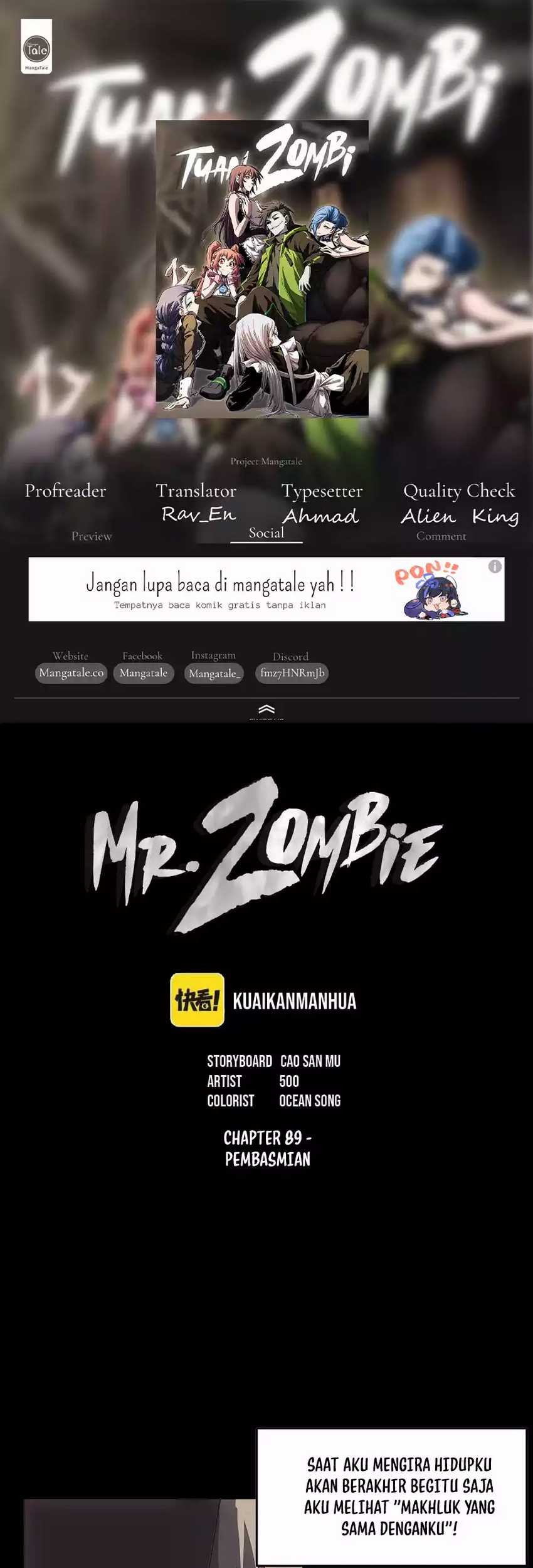 Mr. Zombie Bab 89 halaman 1