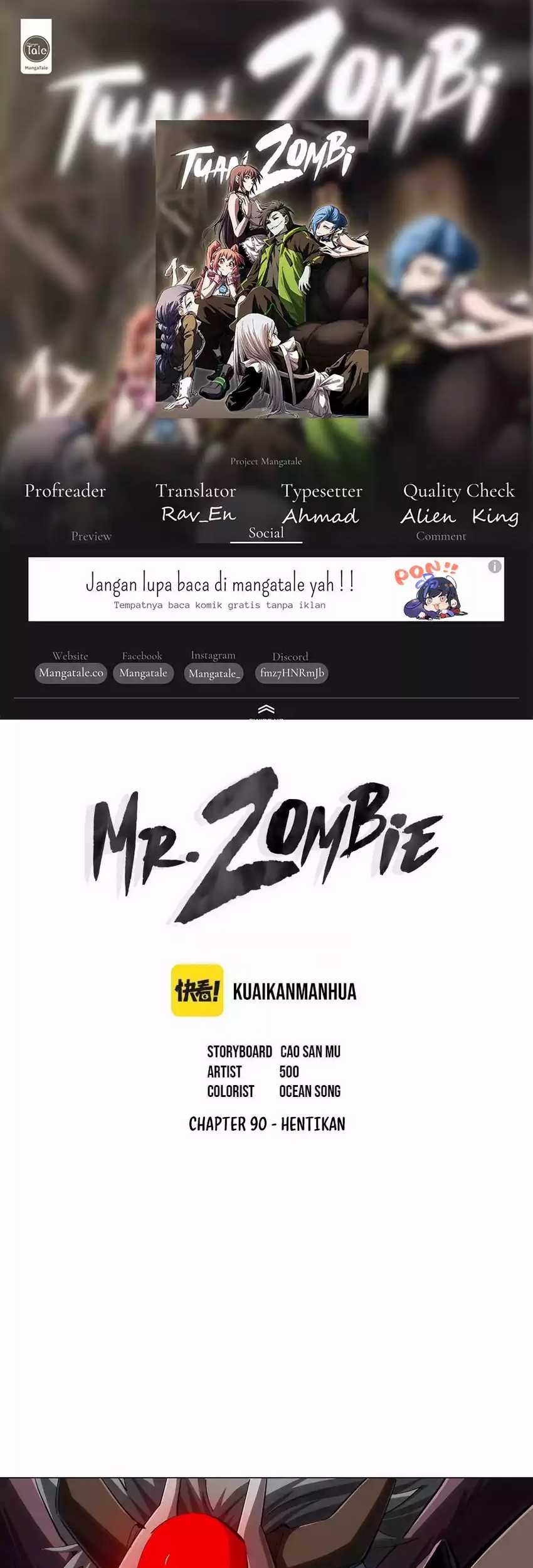 Mr. Zombie Bab 90 halaman 1