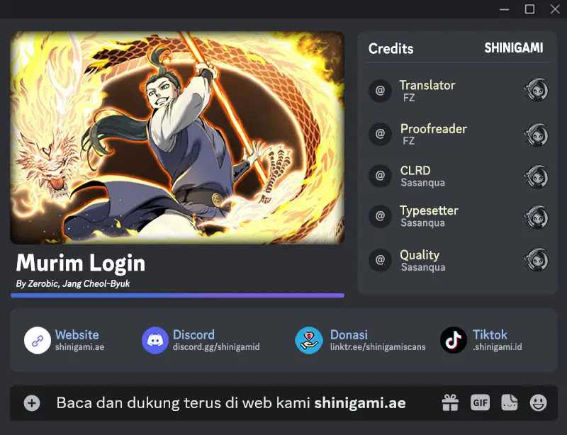 Murim Login Bab 192 halaman 1