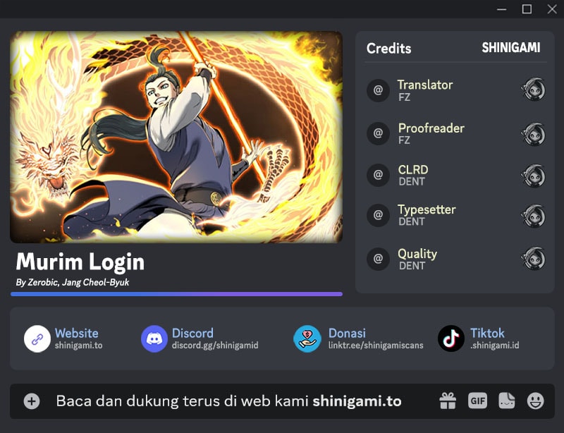 Murim Login Bab 232 halaman 1