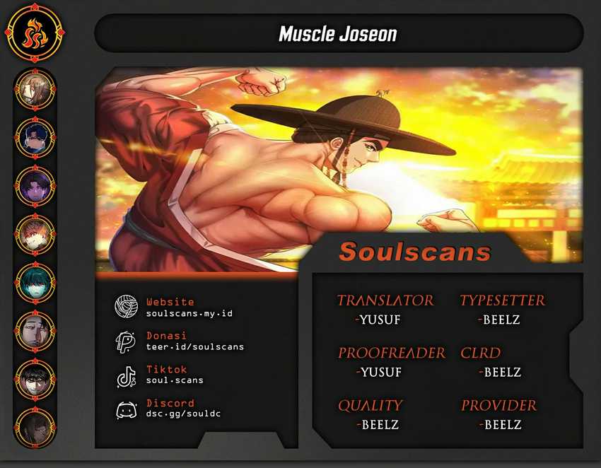 Muscle Joseon chapter 01 halaman 1