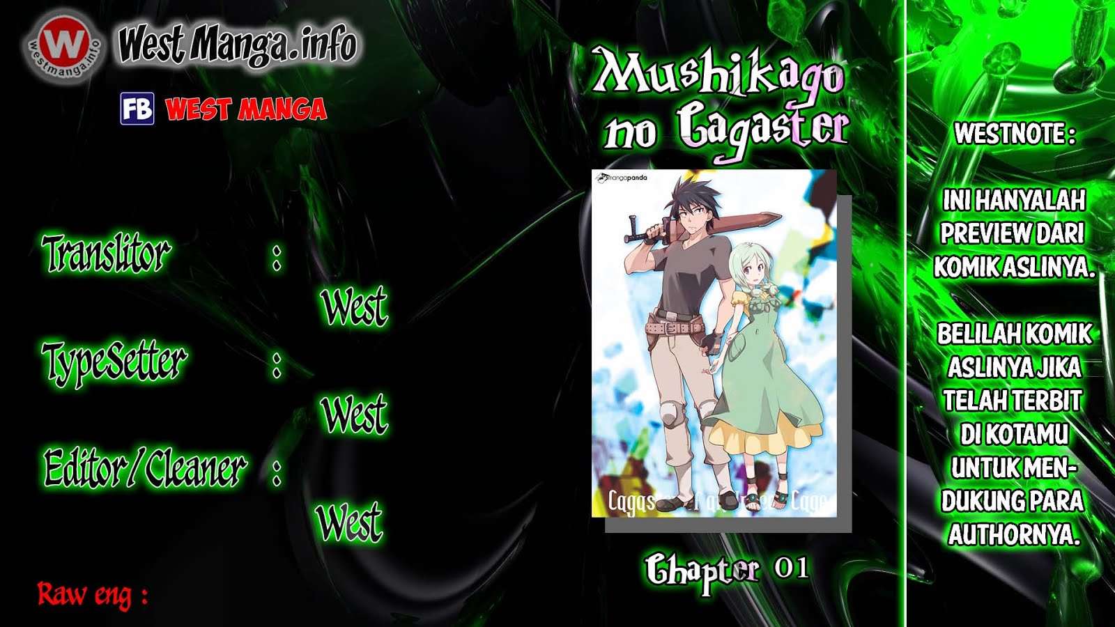 Mushikago no Cagaster chapter 1 halaman 4