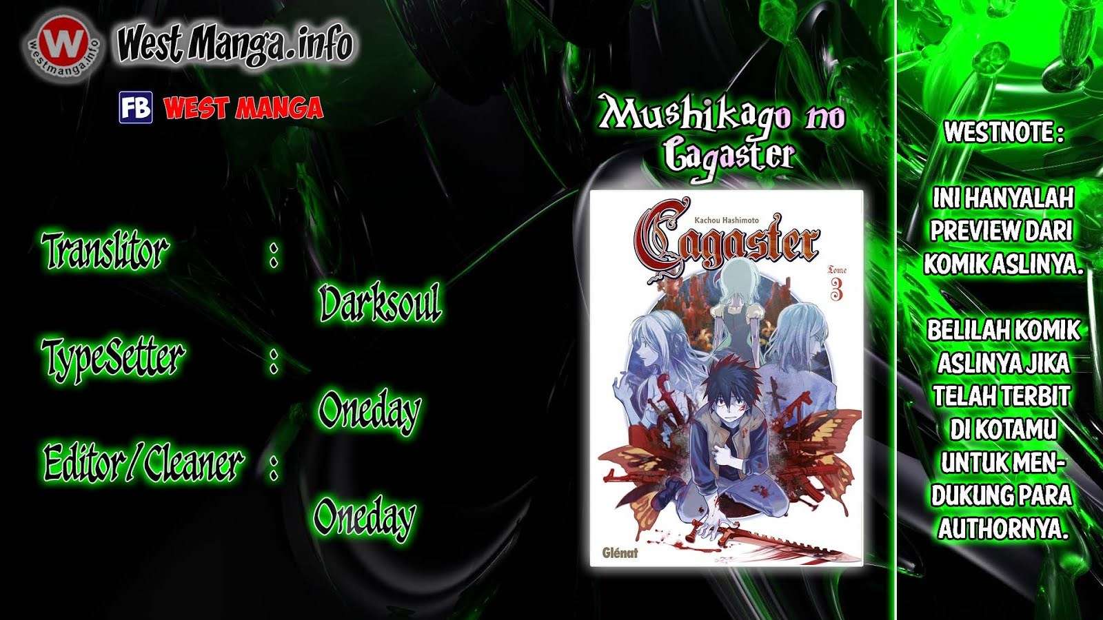 Mushikago no Cagaster chapter 2 halaman 2