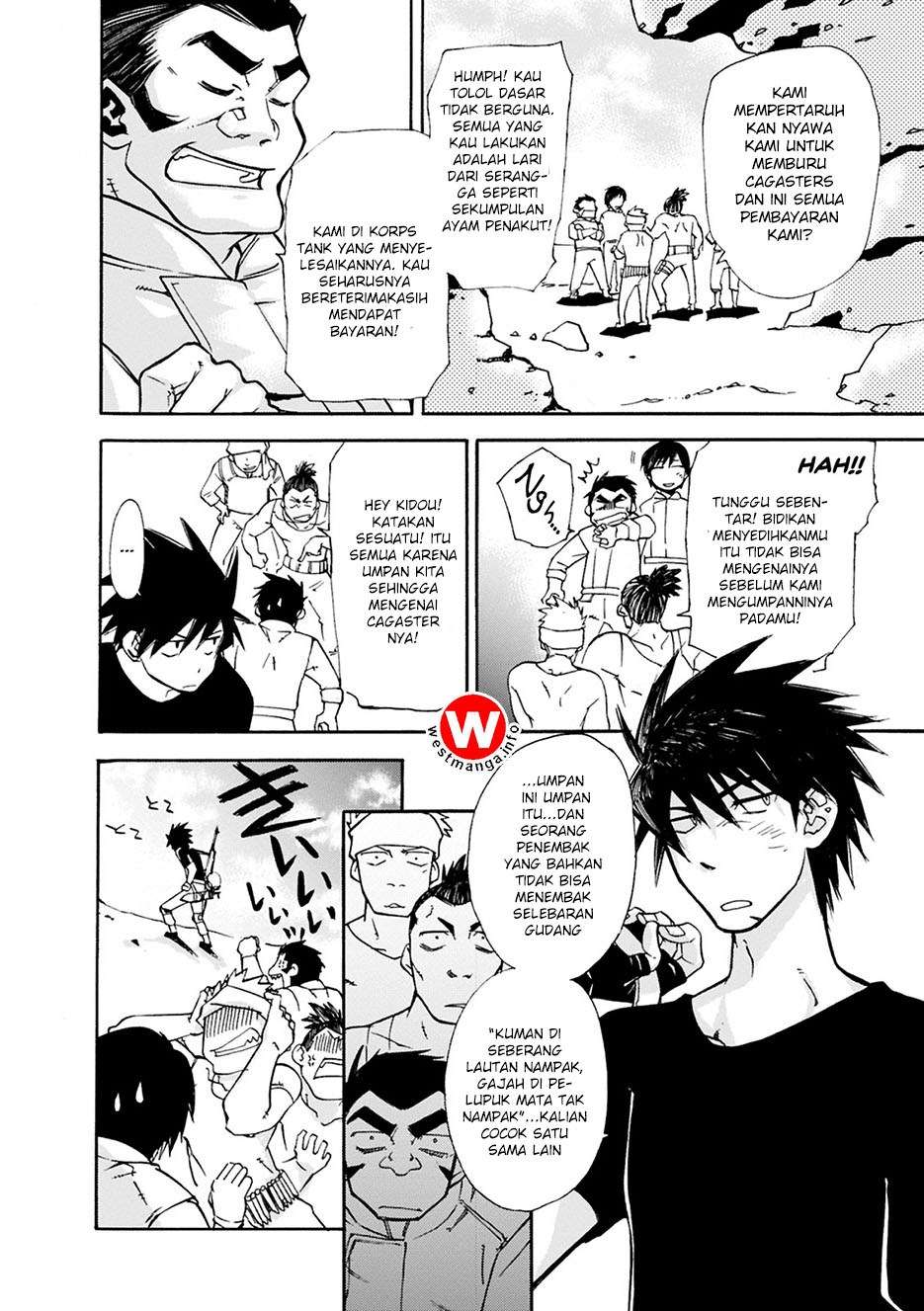 Mushikago no Cagaster chapter 2 halaman 7